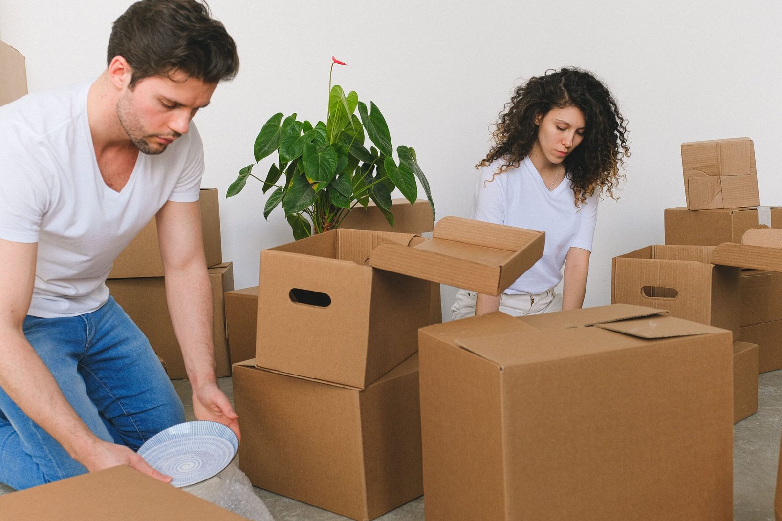 Professional packing services for a long-distance household move